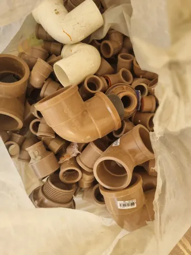 Conecções de cano pvc agua fria 