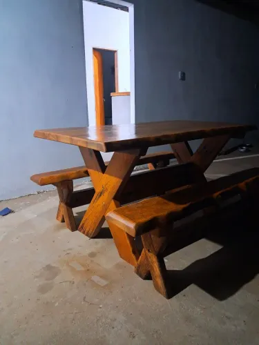 Mesa de coqueiro