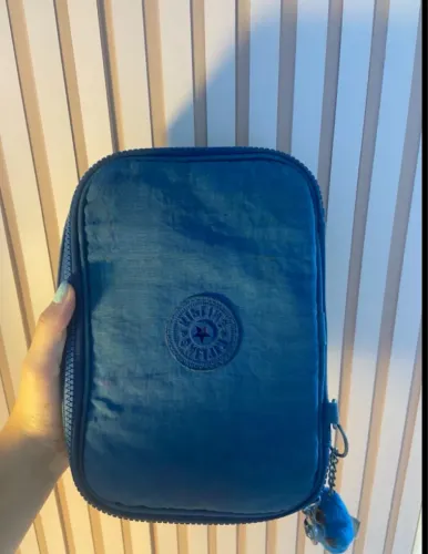 Estojo Kipling Original Azul Marinho
