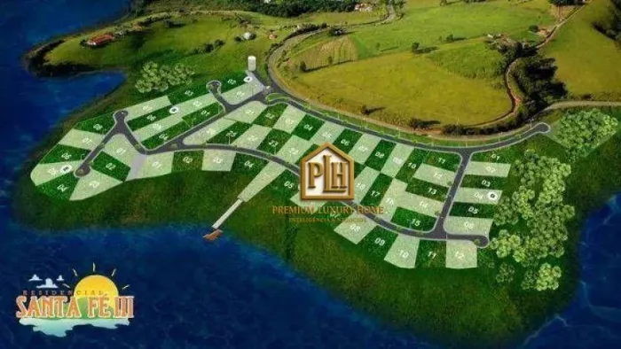 Terreno Pé na agua em Joanópolis à venda, 1006 m² por R$ 990.000 - Zona Rural - Joanópolis