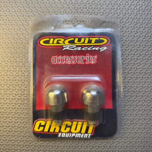 Par de Pesos de Guidão Universal Cromado - Circuit Racing