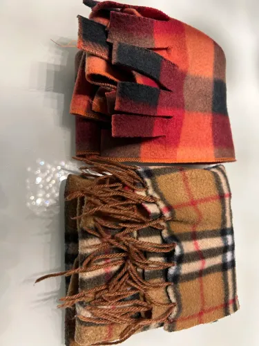 Par de Cachecol Lenço Echarpe Classicos de Inverno Unisex
