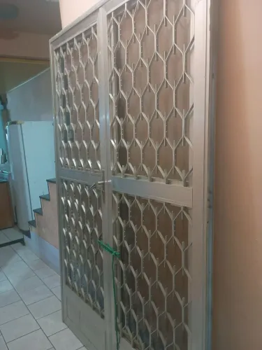 Porta de alumínio com vidro