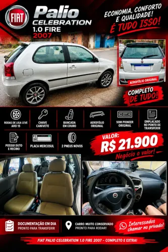 Fiat Palio 1.0/ Trofeo 1.0 Fire/ Fire Flex 2P 2007