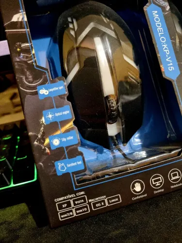 Mouse gamer usb 1600dpi