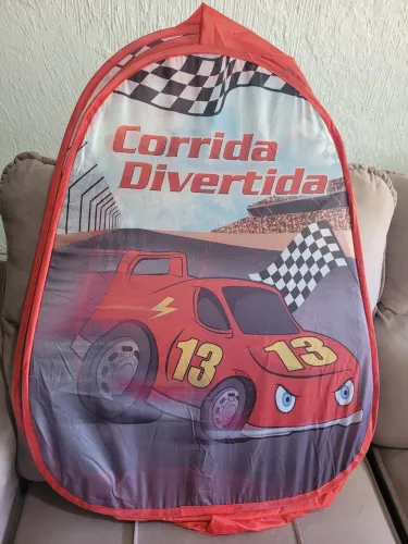 Cabana Tenda Infantil Corrida de Carros