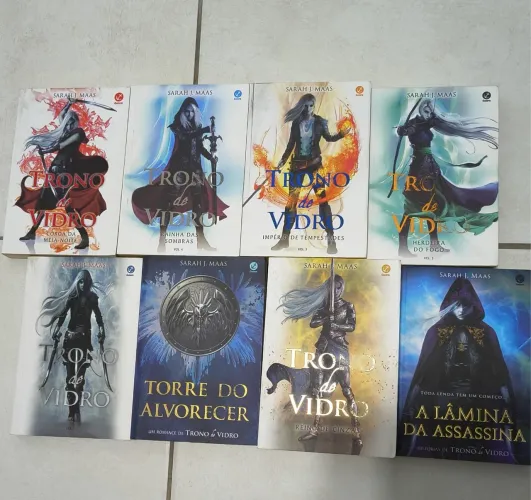 Trono de vidro - coleção completa (livros)