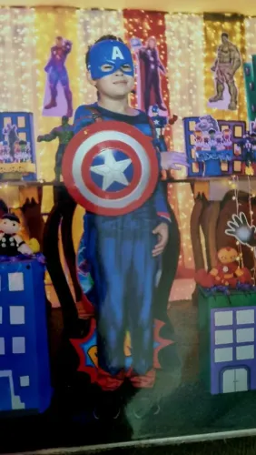 Fantasia infantil Capitão América