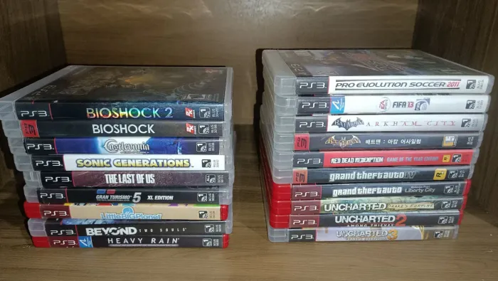 Lote de jogos PS3 originais 