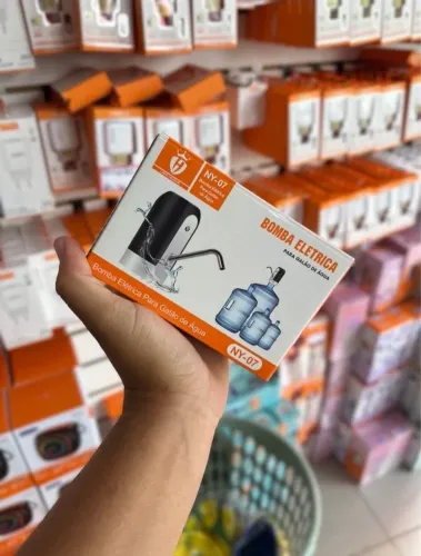 Bomba elétrica recarregável