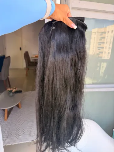Cabelo brasileiro do Sul 60 cm