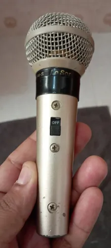 **PraSair** Microfone LeSon sm58 p4s excelente estado