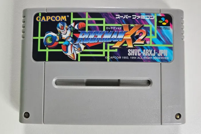 Cartucho Rockman X2 Super Nintendo Super famicom original Snes jp