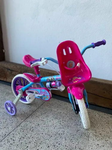 BICICLETA ARO 12 BARBIE