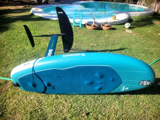 Prancha 5'5 Gong Hipe Perf 2024, e Foil Gong X-over 1650
