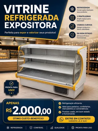 Vitrine Refrigeradora Expositora