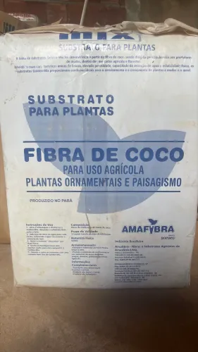 Fibra de coco substrato para plantas