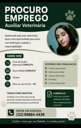 Ofereço meus serviços