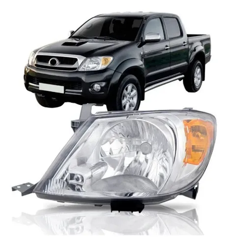 Farol toyota hilux pisca amarelo 2005 2006 2007 2008 2009