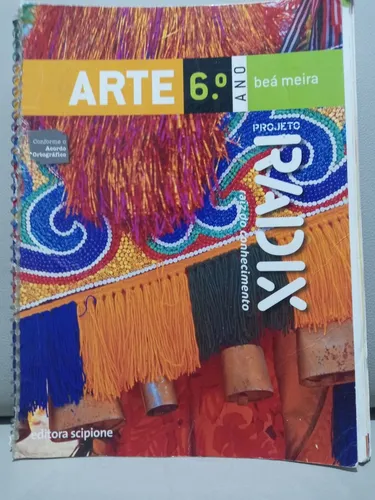 Livro Arte 6 ano projeto Radix