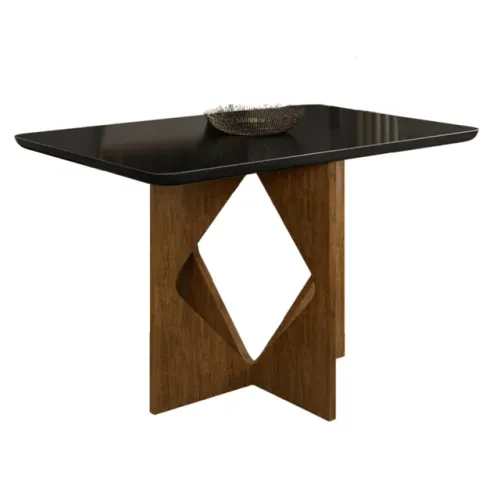 MESA QUADRADA VIDRO LAQUEADO CONFIRA !!! T2134
