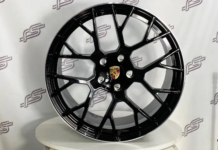 Rodas Porsche 911/992 bbs Preto Brilhante 5x130 - 20x8,5 e 21x11,5