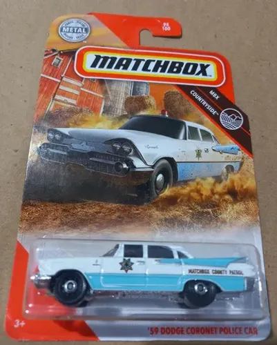 Matchbox dodge coronet 59 police car