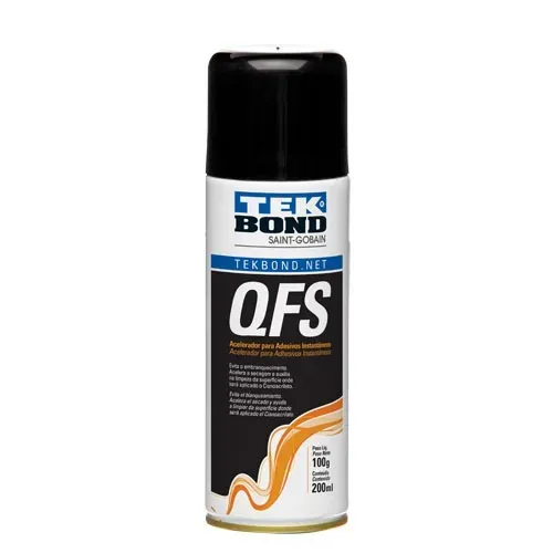 ACELERADOR ATIVADOR QFS PARA COLAS TEKBOND 200ML SPRAY