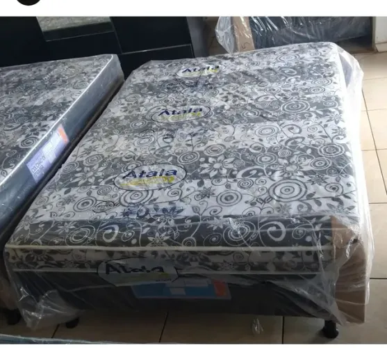 CAMA BOX CASAL ESPUMA SELADA 