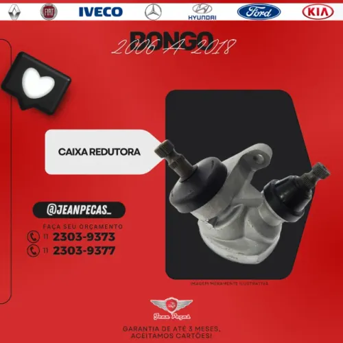 caixa redutora - kia bongo 2006 a 2018