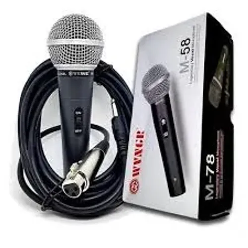 Microfone profissional SM58 com fio/entrega grátis