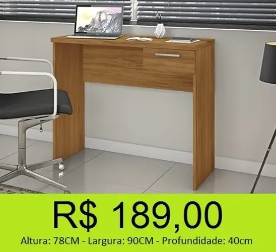 Escrivaninha pequena a pronta entrega