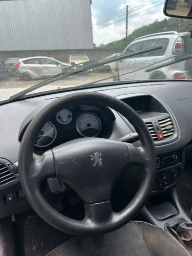 Volante Direção Peugeot 207 2009/2010-Sem a Bolsa Airbag