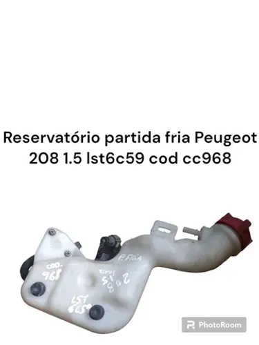 Reservatório de partida fria Peugeot 208 1.5