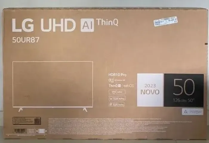 Tv Smart LG 50 polegadas ultra 4k 