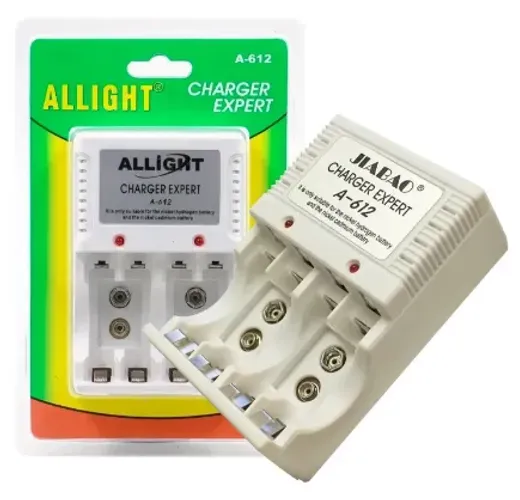 Carregador de Pilhas AA/AAA/Bateria 9v Recarregável z224