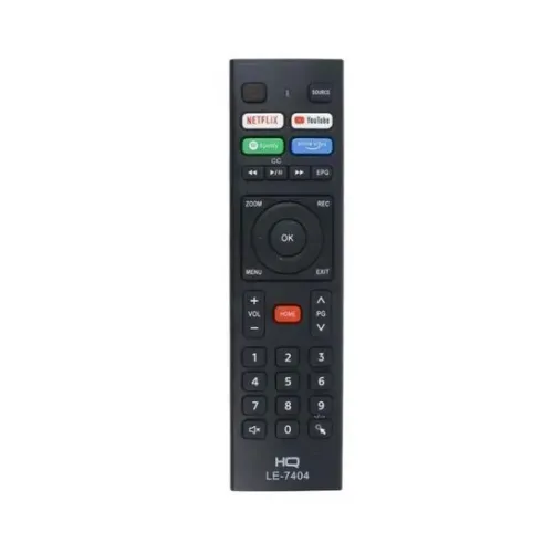 Controle Remoto Para Tv Smart Hk320df Hqs32nkh Hqs43nkh Hq + Pilhas