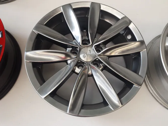 Roda aro 16 Importada palitada pintura gloss 5x100 jogo novo Tcross