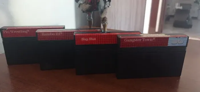 Fitas Cartuchos Master System ( Ac. Cartão )