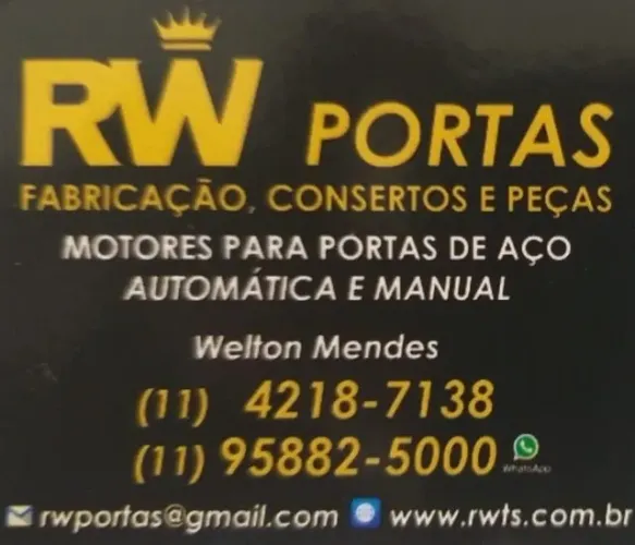 Serralheria manutenção Porta de aço 9,5882,.5000 - RWTS Portas