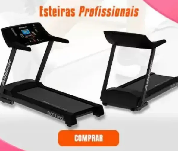 Esteira Elétrica Profissional Athletic 3.0 TI One - Nova