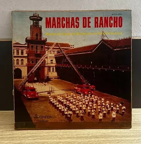 Lp Vinil: Marchas De Rancho Banda Do Corpo De Bombeiros