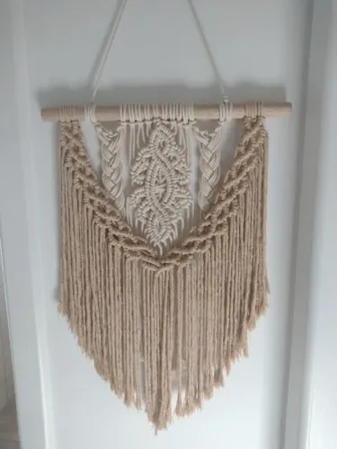 Painel de Macramé