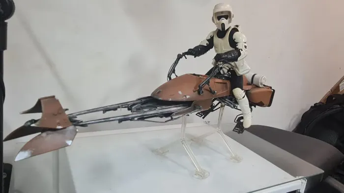 Star Wars, Scout Trooper with Speedbiker, 1/6 polegadas