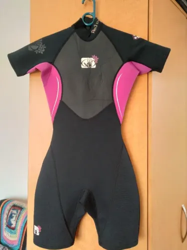 Short John Feminino Body Glove Pro 3, 2.1mm Tamanho 5/6