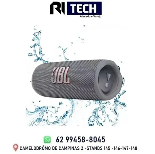Caixa de Som Bluetooth JBL Flip 6 à Prova d´Água