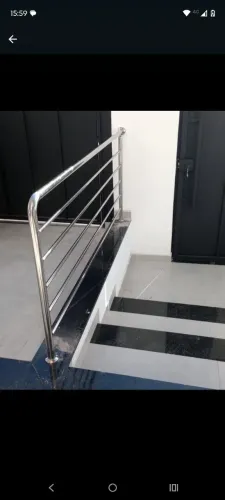 Corrimão/Guarda corpo em aço inox
