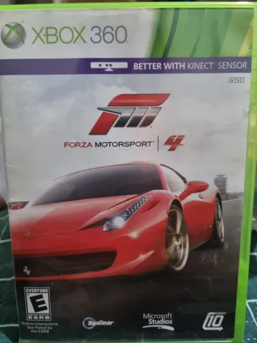 Só a capa do jogo forza motorsport 4