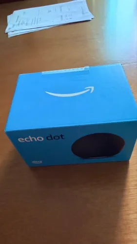 Alexa echodot preta nova lacrada