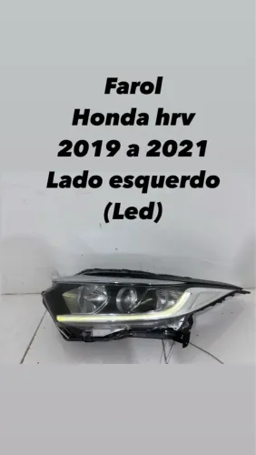 Farol Honda HR-V 2019 a 2021 (LED) - Lado Esquerdo